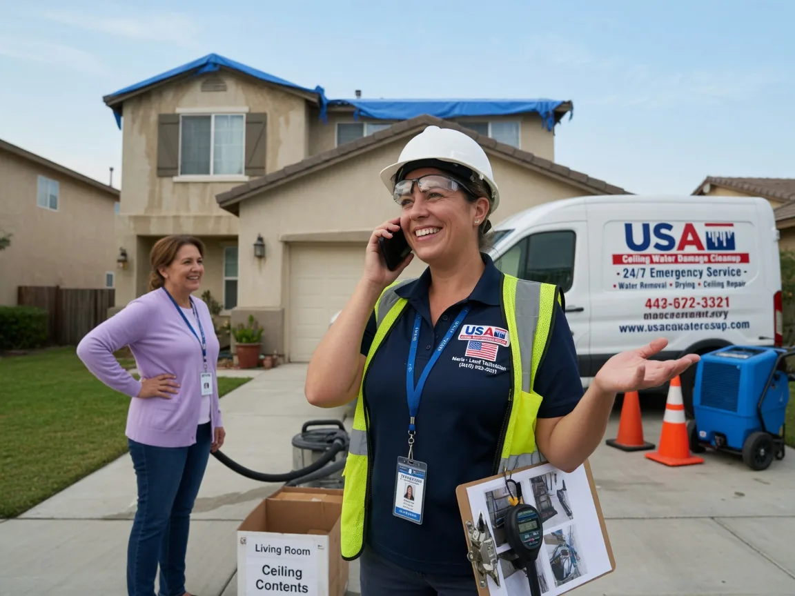 Ceiling Water Damage Restoration Germfask, MI FAQs